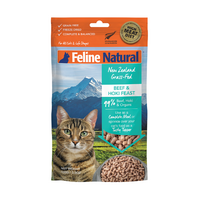 Feline Natural Freeze Dried Cat Food - Beef and Hoki Feast