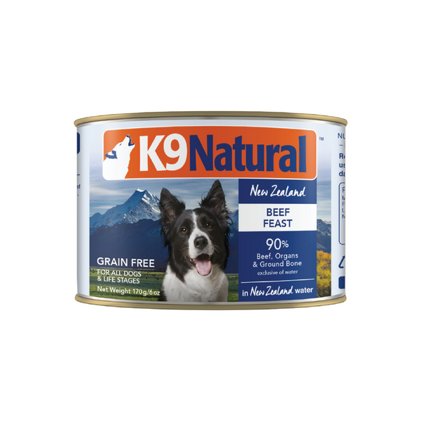 K9 Natural Beef Feast Cans