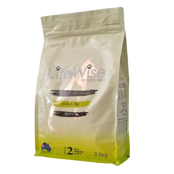 LIFEWISE PET NUTRITION Lamb and Fish with rice, oats and veg 2.5kg